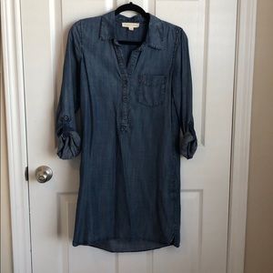 Chambray Work Dress